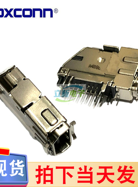 Foxconn/富士康 QJ31191-WFB3-4F 19P 90度 侧插 19P HDMI连接器