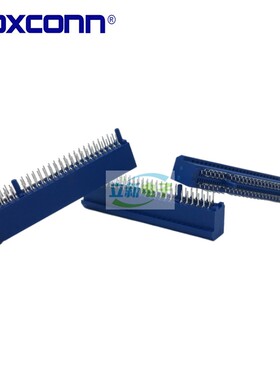 Foxconn/富士康 2EG04927-D2L0-DF PCIE接插件 98PIN 蓝色