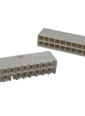 5569 5557空心砖尖针 2X10P 双排插座 ATX 20P 4.2PICH间距