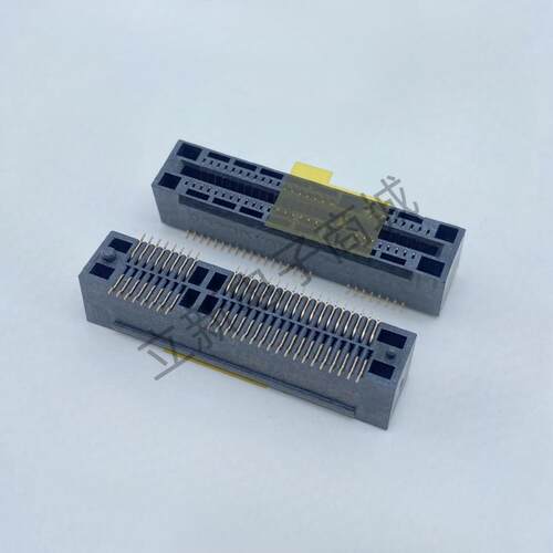 902001001 直立式MSTA MINI PCIE 52PIN黑色G/F连接器