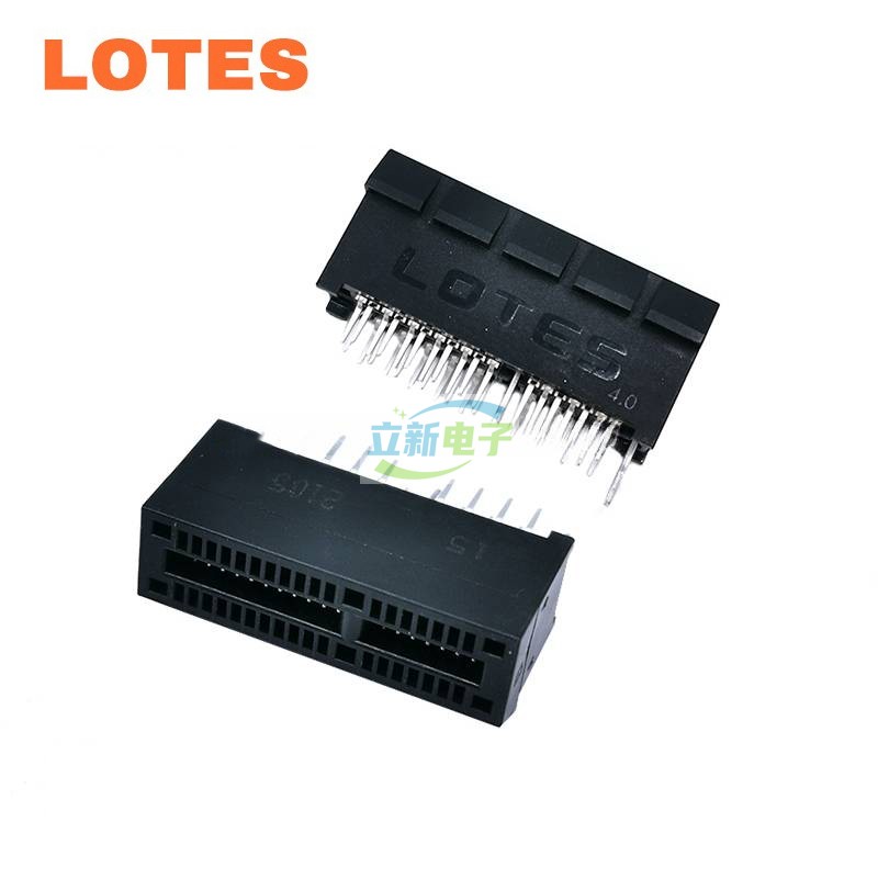 LOTES APCI0510原厂连接器显卡插槽 PCIE4.0 DIP 36PIN显卡接口