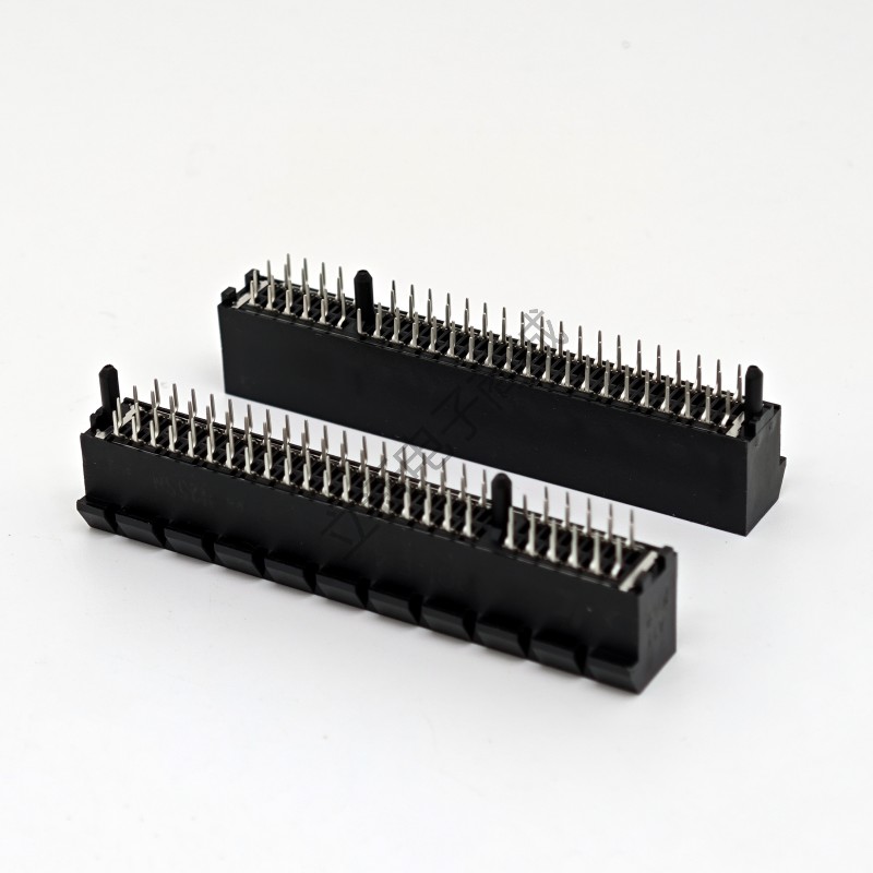 电脑主板PCI-E X8显卡插槽 PCIE4.0 98Pin直插插针带定位柱闭口