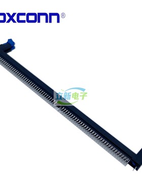 富士康 AH08823-A9B3G-4F DDR4内存卡槽288P 2.1MM黑体蓝耳连接器