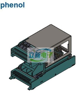 安费诺  V36-BEZ01-307000T QSFP-DD 112Gbs 2x1 堆叠式SMT连接器