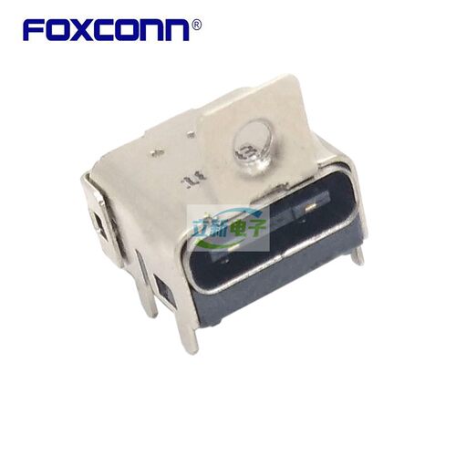 Foxconn MJ8E0A-T280-412 TYPE-C USB3.1 24P DIP+SMT带耳定位孔