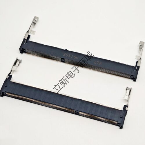 全新LTK DS1SK-20401-TP5B 正向DDR3内存卡插槽5.2H 204Pin连接器