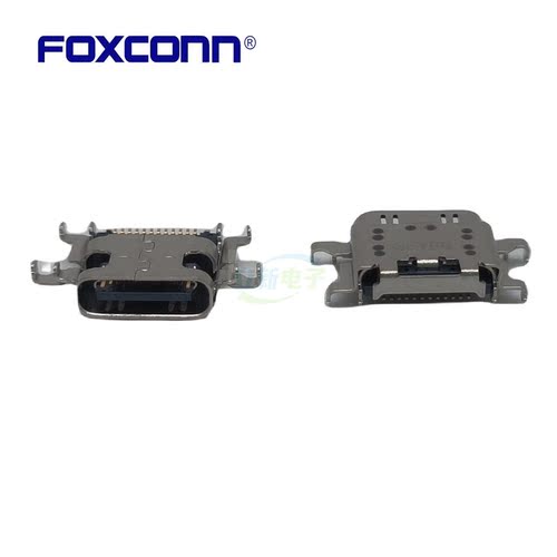 Foxconn富士康 USB UT12123-10500-7H沉板式TYPEC SMT 24PIN全贴