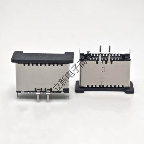 原装现货 TYPE-E 20PIN母座180度立贴SMT 六脚插板带盖
