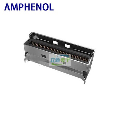 Amphenol安费诺 G42V12312HR MCIO 74P 立式连接器Mini Cool Edge