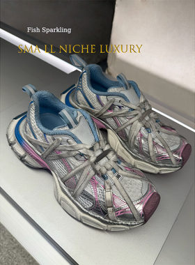 KAPIIT【专柜同款】闭眼入！新款蜘蛛侠绑带老爹鞋女做旧厚底运动