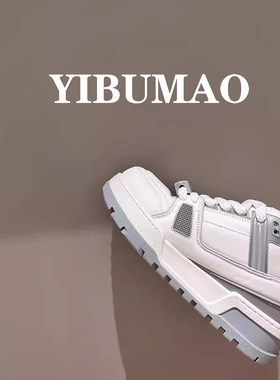 KAPIIT「专柜同款」2024新款新配色系带小胖丁厚底面包鞋休闲鞋单