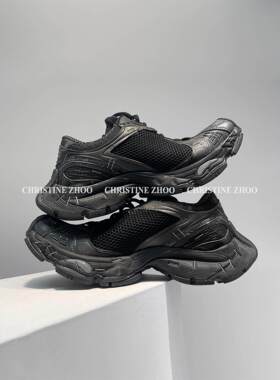 KAPIIT专柜同款/真帅啊~做旧厚底钉书机老爹鞋女十四代运动休闲鞋