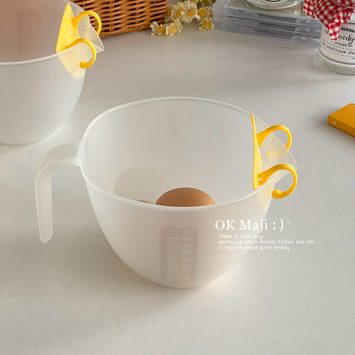 食品级厨房用塑料量杯带过滤