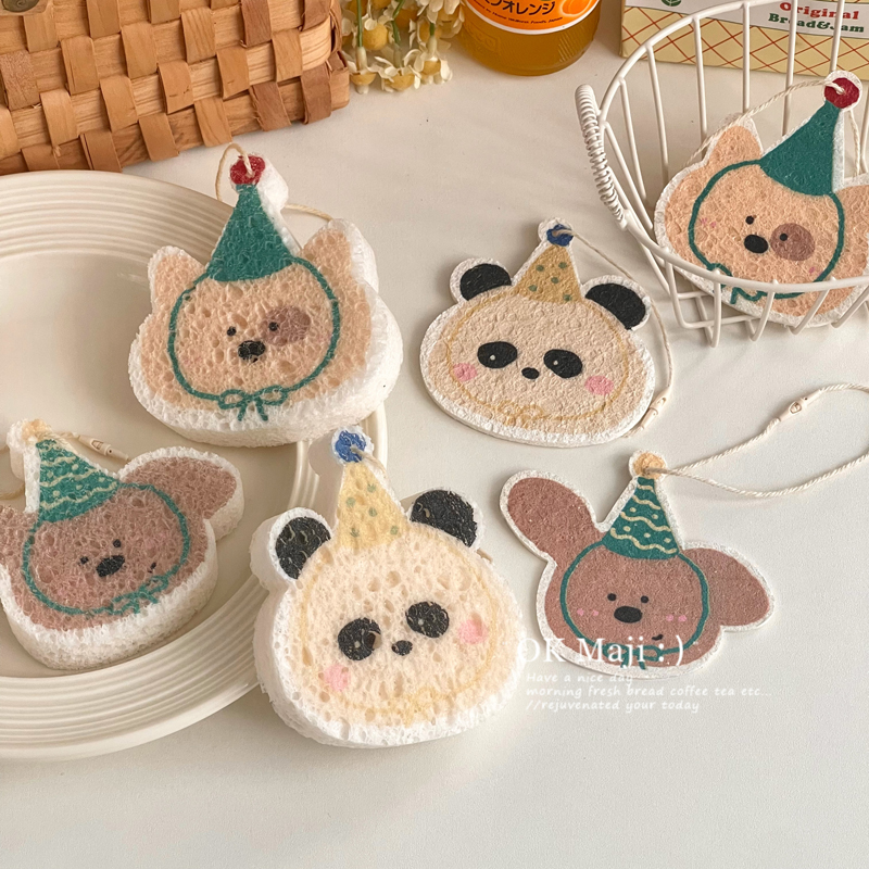 厨房专用天然木浆洗碗棉