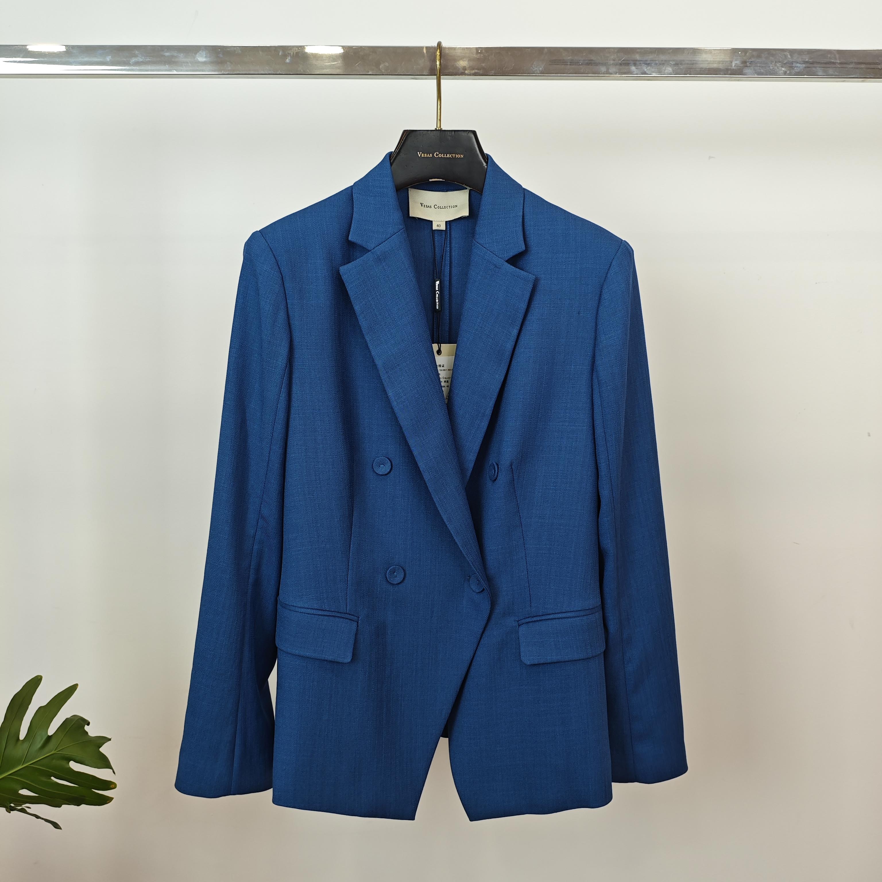 vesas collection唯尚女装专柜正品时尚纯色西装外套