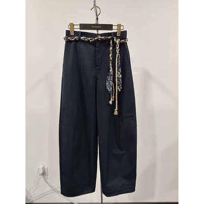 直播款唯尚女装早秋单裤蓝色VS253T154706A