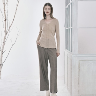 新直筒裤 唯尚女装 西装 裤 微喇VS213T130019 Vesas 长款 Collection