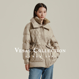 羽绒服霍尔多巴吉白鹅绒气质高级感冬季 直播间 新款 唯尚女装