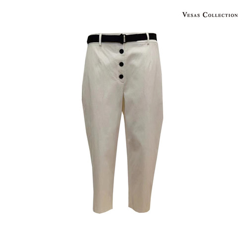 Vesas Collection 唯尚女装 免烫抗皱修身显瘦微喇裤 湾刀裤
