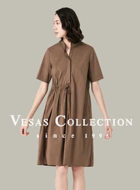 vesas collection D1242 设计师款半袖连衣裙