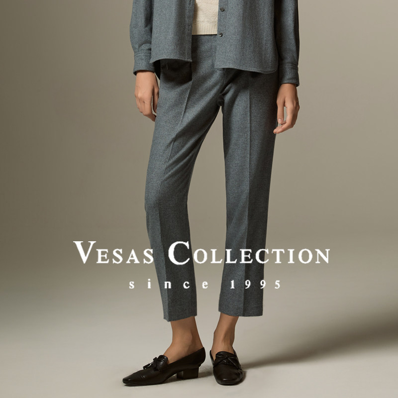 唯尚女装裤子 气质轻职场通勤西装裤时尚高级感直筒西裤年冬季新