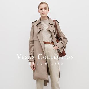 英伦中长风衣 A0301经典 Vesas Collection