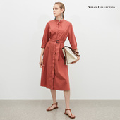 挚爱衬衫 vesas 高领 专柜正品 连衣裙 collection 唯尚女装