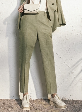 Vesas Collection唯尚女装显瘦西装裤法式复古高级感VS221T132517