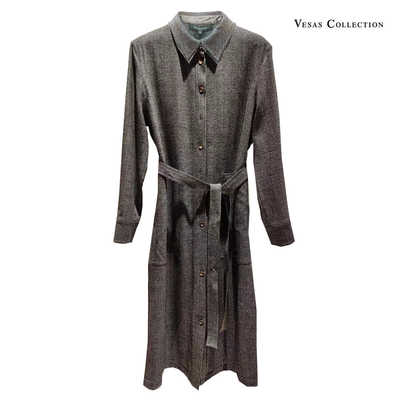 VesasD1285羊毛混纺连衣裙