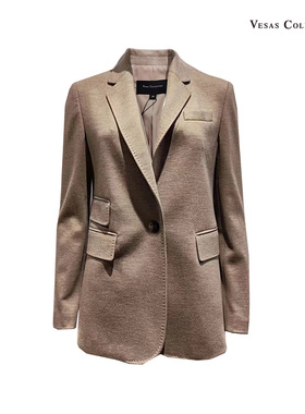 vesas collection唯尚西装莹润光泽 重磅实用便西一粒扣西装J1071