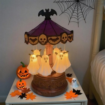 Light幽灵旋转木马灯家居庭院