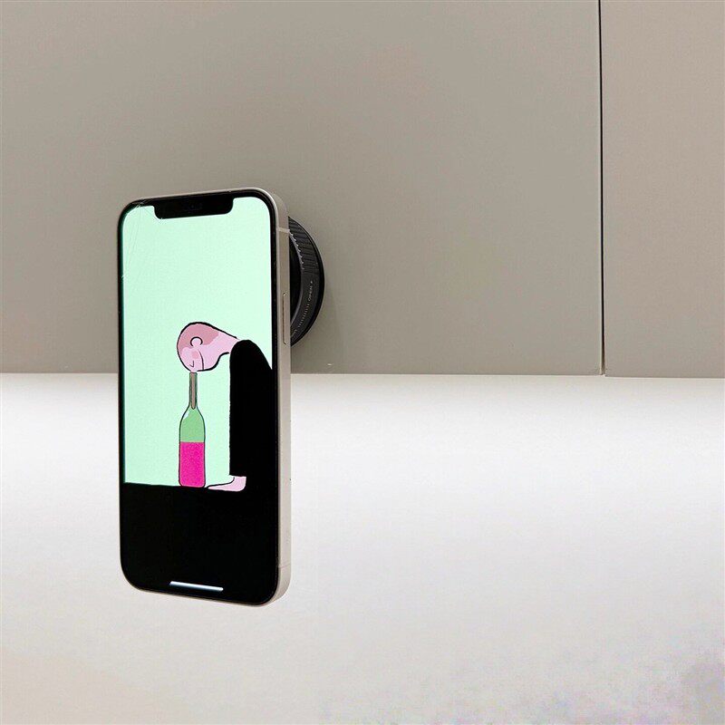 【浴室好物】磁吸手机支架强力浴室吸盘懒人支架卫生间镜子可旋转