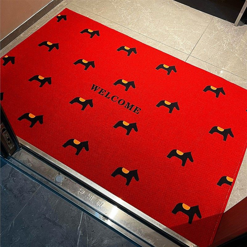 2026新款马年入户门地垫门垫进门红色卫生间厨房专用防滑垫免打理,居家布艺,入户地垫,淘宝优惠券,粉丝福利购,淘宝优惠卷