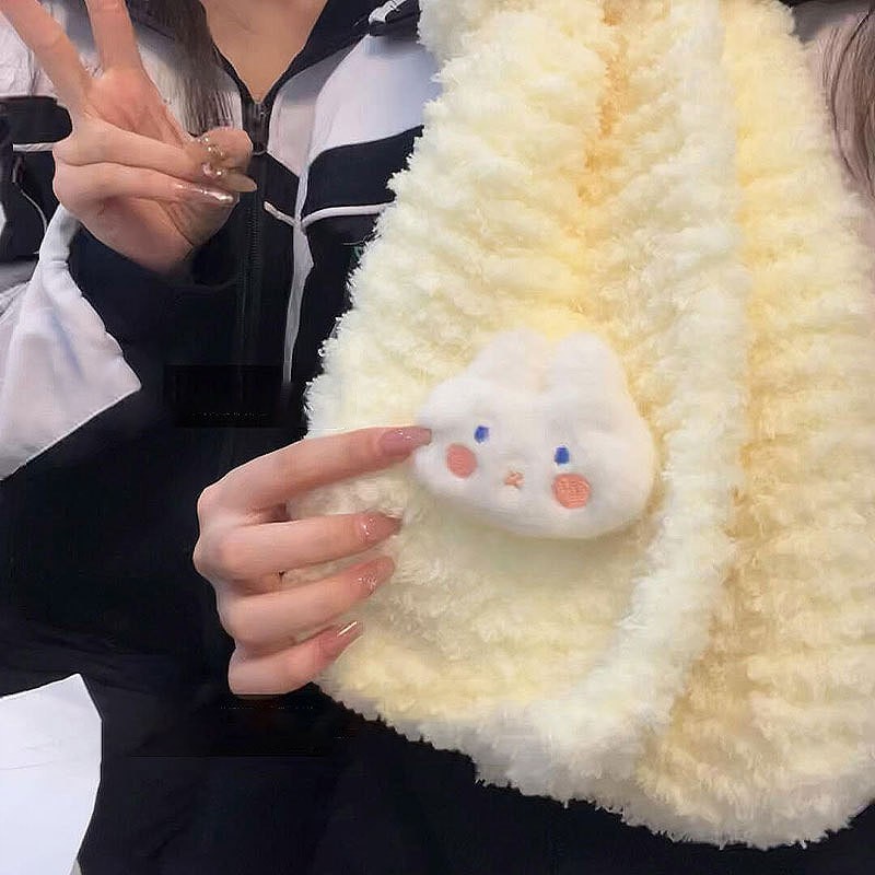 围巾毛线手工diy编织材料包