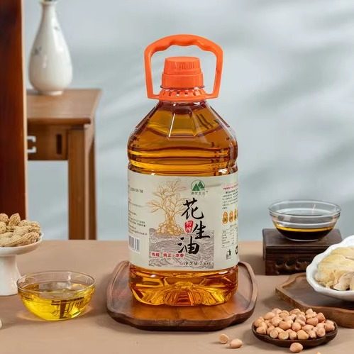 源优生活【5升】花生油物理纯正压榨家用5L广东高州食用油传统
