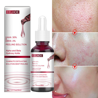 0ml Pore Shrinking Serum Salicylic Fruit Acid Essence Smoot