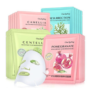 Camellia Mas Nicotinamide Mask Combination Face Facial 20Pcs