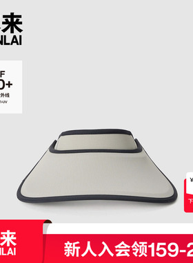 本来BENLAI户外运动防晒帽2025夏季新款遮阳大檐空顶帽BSPA50008