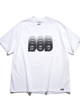 rodless24夏季幻影logo短袖宽松重磅330gT恤百搭国潮牌情侣款