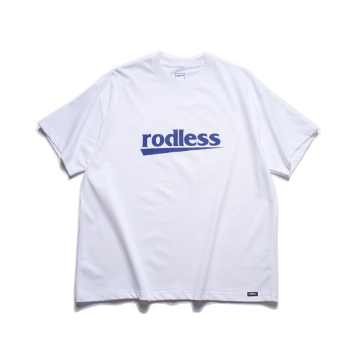 rodless 24夏季宽松logo重磅330g短袖T恤刺绣百搭国潮牌情侣款