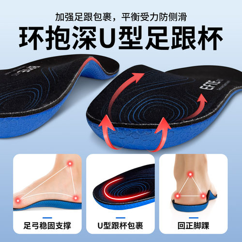 EFTE矫正鞋垫横弓塌陷扁平足久站