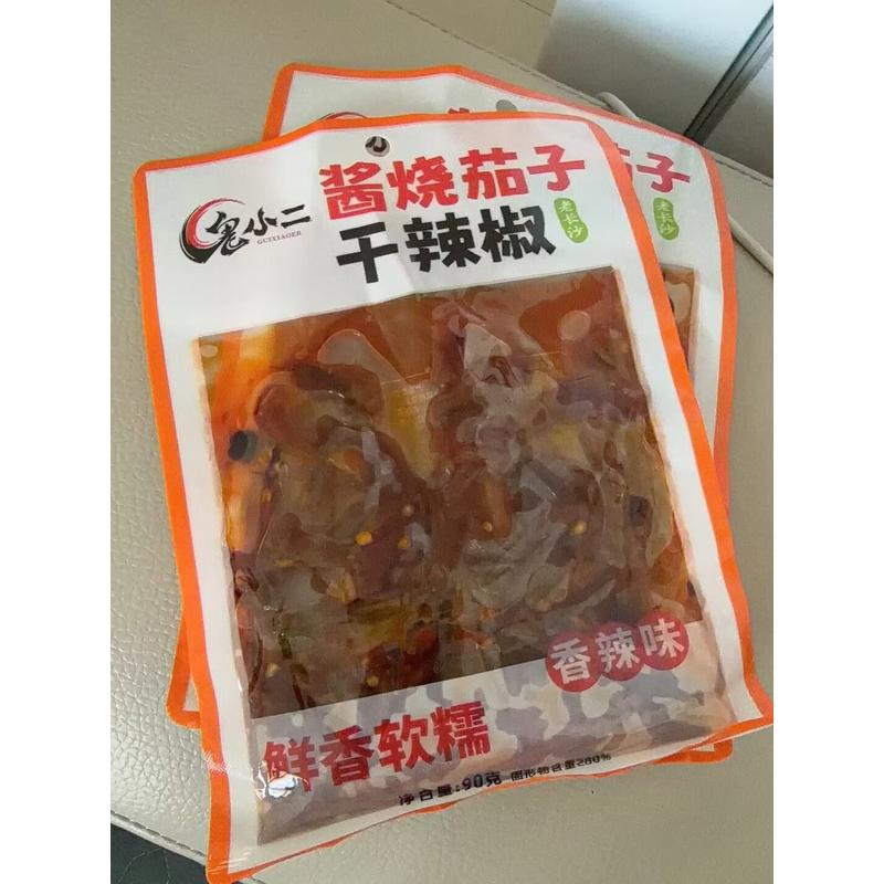 延吉特产酱茄子干辣椒腌茄子皮香辣茄子干下饭菜榨菜下粥拌饭即食