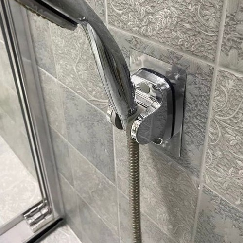 花洒底座免打孔自粘可调节喷头挂座浴室淋浴器神器淋浴花洒支架.