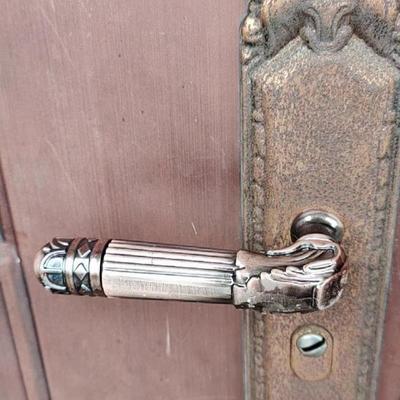 门把手房间手柄拉手通用型老式配件入户把手执手防盗门卧室家用.