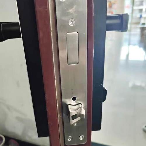 防盗门力6568锁体指纹锁用双活双快不锈钢33 210静音二段智能锁.