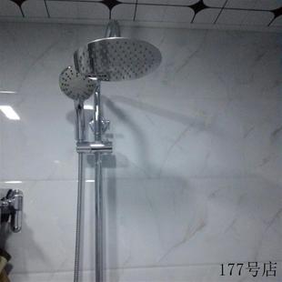 加压热水器大顶单头淋浴花洒304不锈钢增压浴室喷头喷配件莲蓬头
