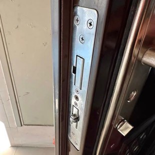 安全门自动碰碰锁门超王力碰锁特能锁芯防盗门锁b级特能齿轮9齿.