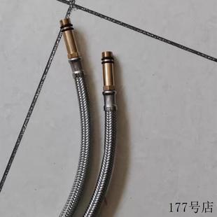 304冷热水4分进水管不锈钢软管高压家用尖头软管冷热水防爆软水管