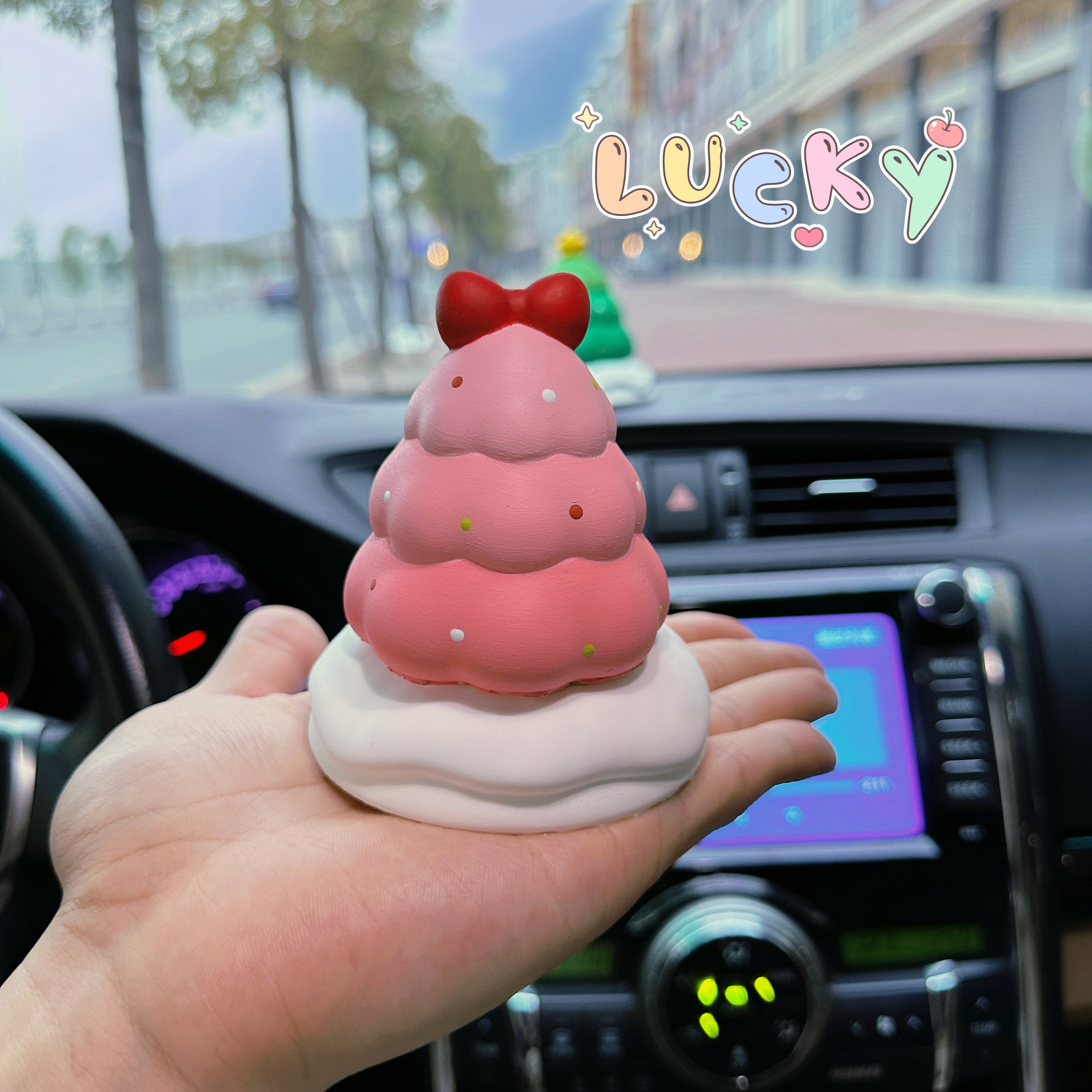 圣诞树香薰香水礼物生日伴手礼可爱香氛扩香石摆件高级氛围感送礼