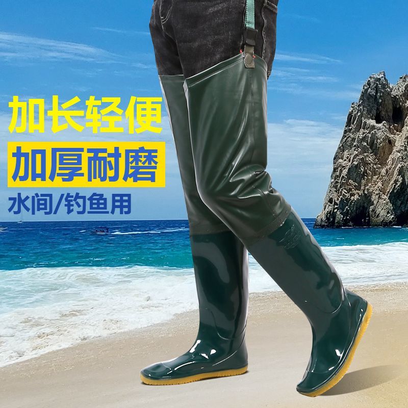 男女软底水田袜超高过膝下田鞋